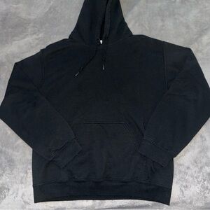 Gildan Black Unisex Hoodie